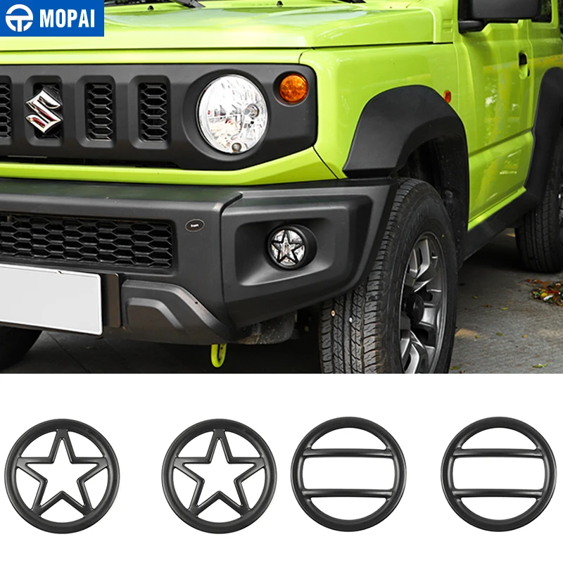 Передние противотуманные фары MOPAI для Suzuki Jimny JB74, декоративные фары для Suzuki Jimny 2019 + аксессуары - изображение