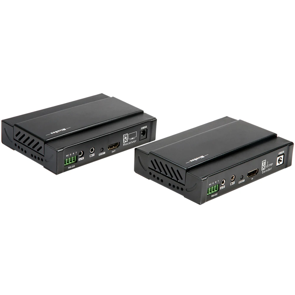 100 м 4K HDMI удлинитель для головок по UTP поддержка IR и RS-232 с дистанционным