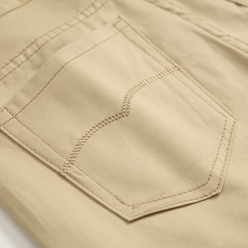 Брюки мужские повседневные деловые модные однотонные эластичные штаны