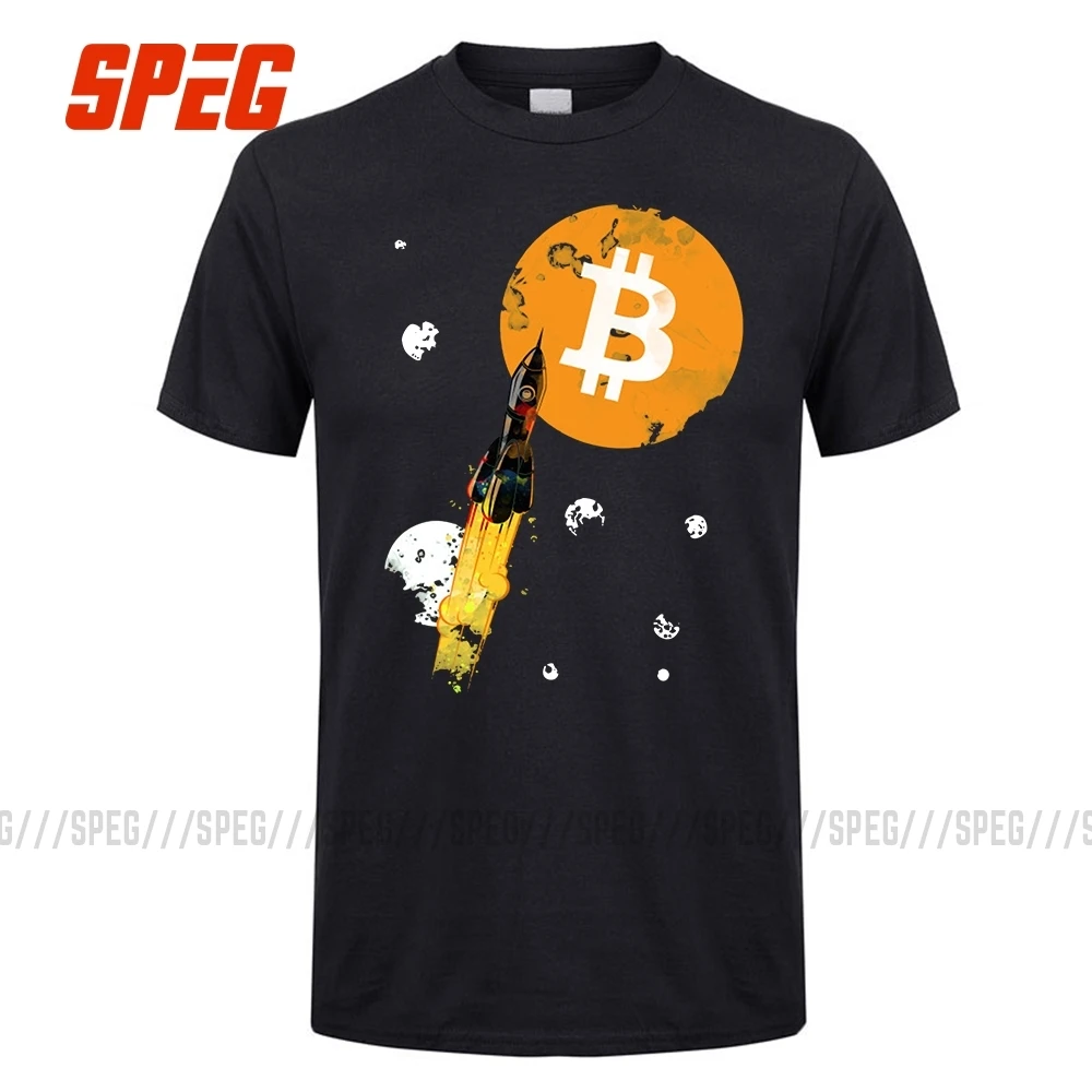 Футболки Биткоин в криптографии, мы доверяем, Мужская футболка с круглым вырезом и коротким рукавом, футболка с криптовалютой, мужские Забавные футболки, хлопковая одежда - Цвет: Красный