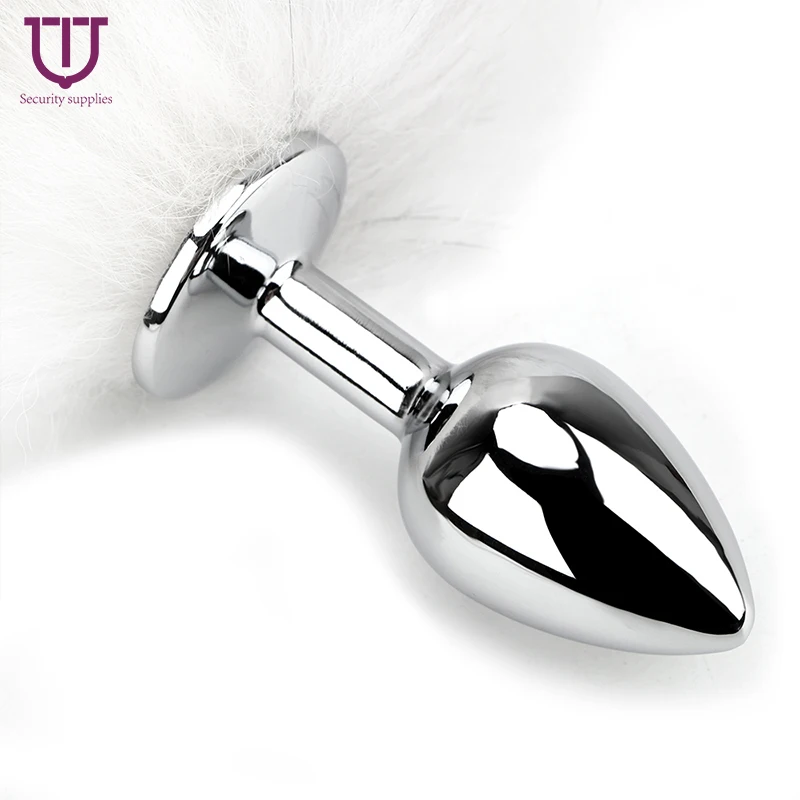 TIT Backyard Fox Tail Men and Women Flirting Metal Butt Plug Anal Expanding Alternative SM Masturbation Adult Sex Toys |