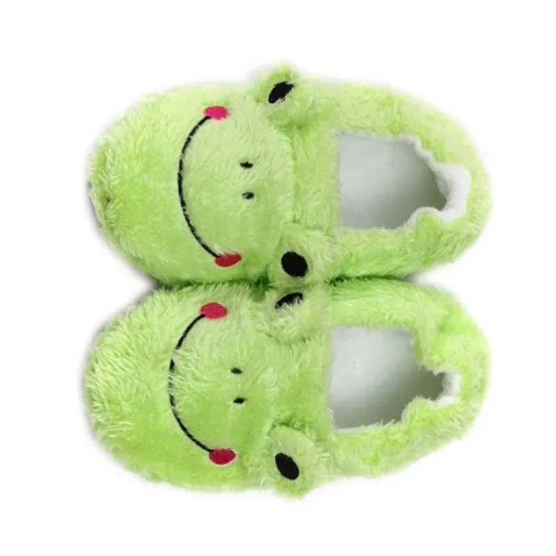 

Winter Kids Slippers Toddler Girls Animal Cat Flip Flop Plush Parent Slides Baby Boys Indoor Shoes Warm House Children Slippers