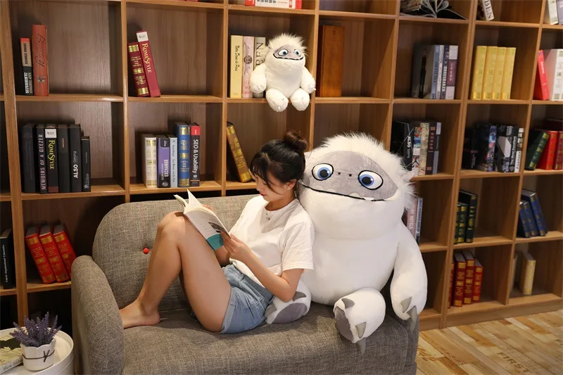 Подлинная Yeti Abominable 55 см Снеговик-талисман детская подушка кукла мягкая плюшевая игрушка подарок подруге