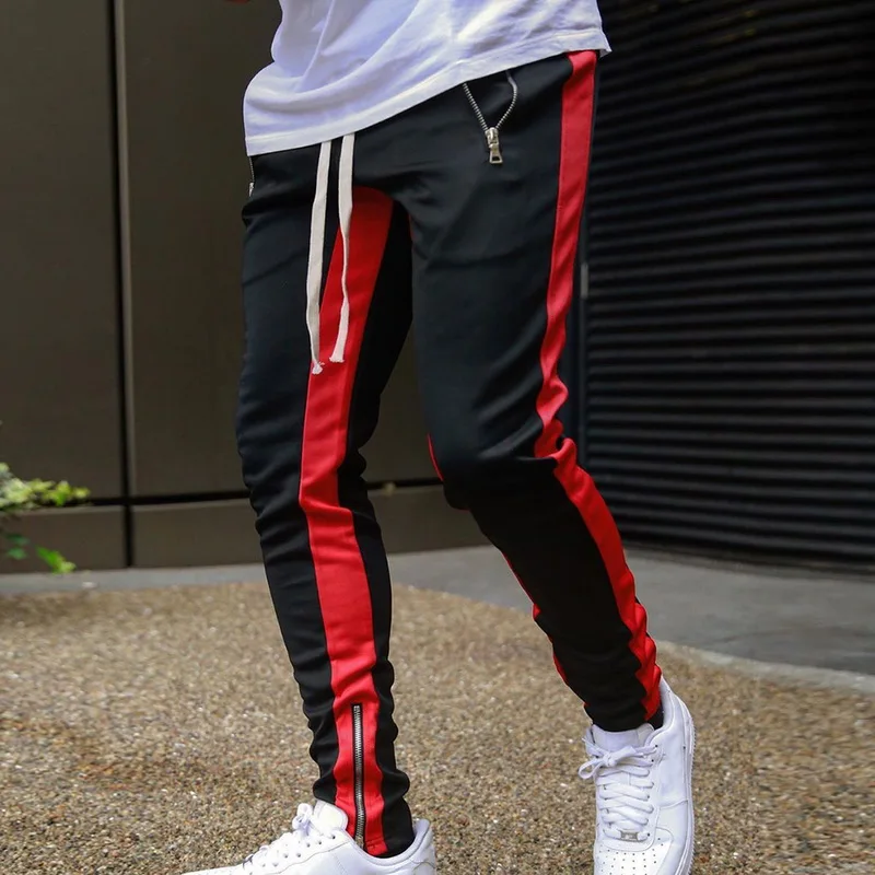 CYSINCOS хлопковые новые мужские джоггеры осенние узкие шаровары 2020 Бодибилдинг