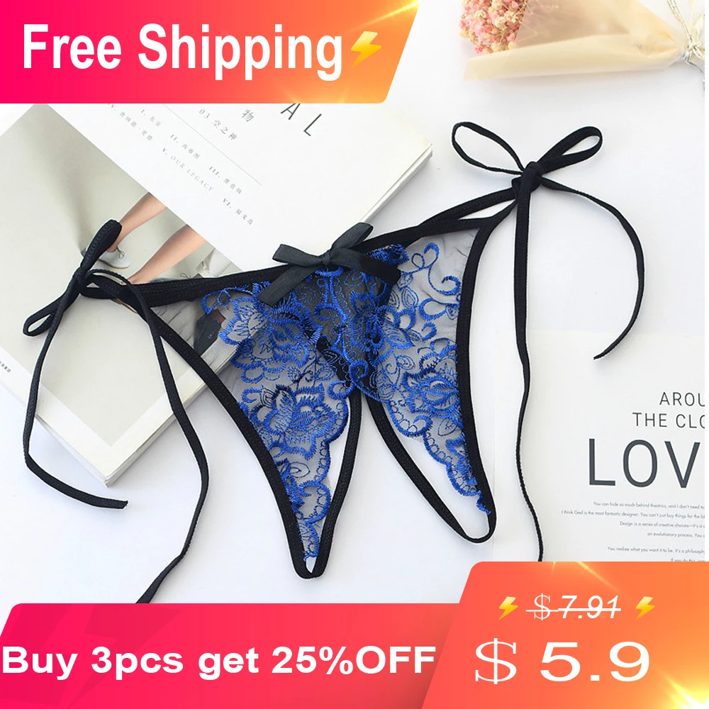 Сексуальное нижнее белье для женщин и девочек трусики из хлопка с кружевами