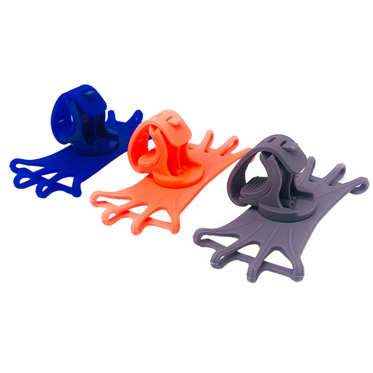 

1pc Bicycle Mobile Phone Holder Silicone Motorcycle Bike Handlebar Stand Mount Bracket Bike Mount Phone Holder for GPS Device