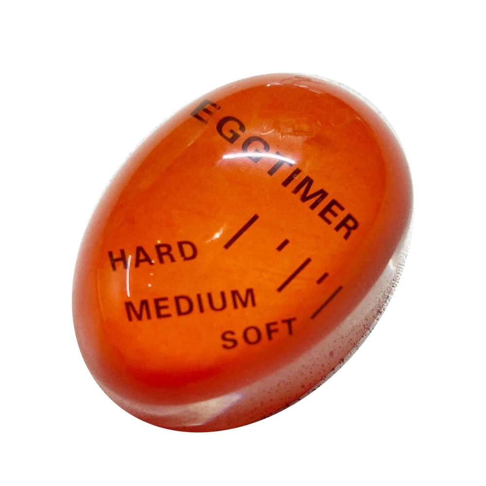

Cooking Eco-Friendly Resin Red Timer Tools Egg Perfect Color Changing Time Helper Yummy Eggs By Temperature Cooking Tool