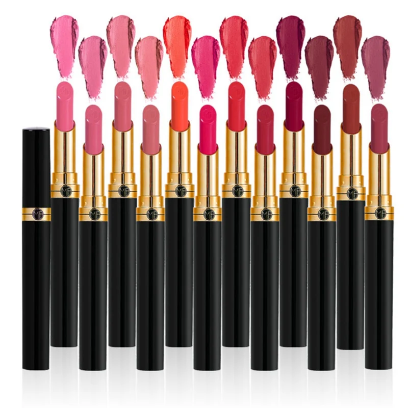 Матовая бархатная Помада для губ водостойкая губная помада макияж высокая