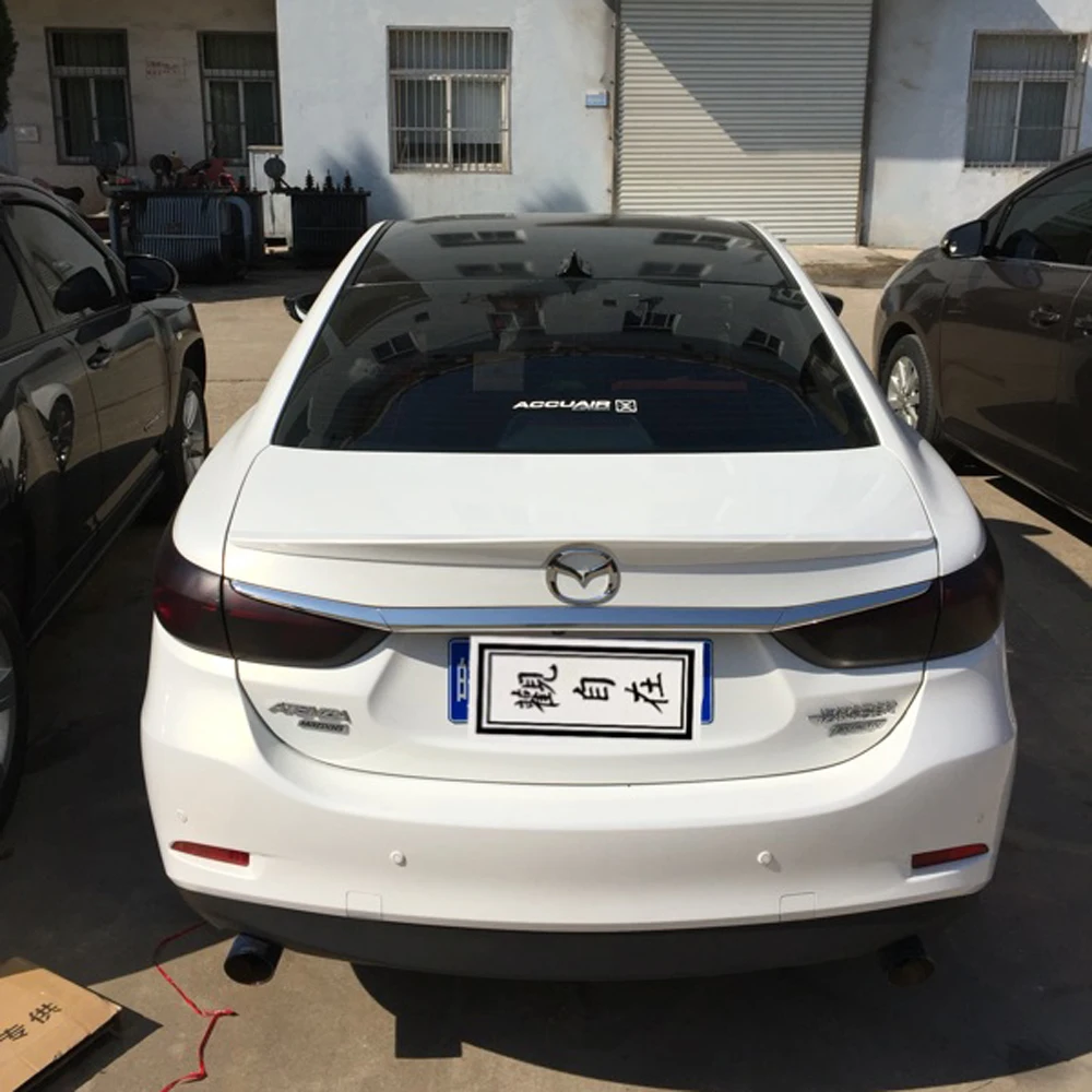 Для Mazda 6 ABS Праймер Автомобильный задний спойлер крыло для Atenza 2014 2016|spoiler wing|rear lip