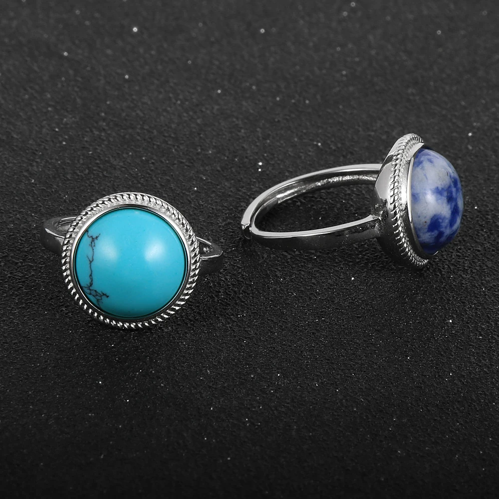 Женские и мужские кольца с натуральным камнем красного цвета Агаты тигровый глаз