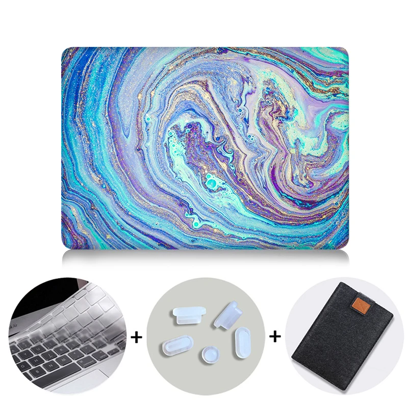 MB15 MTT чехол для Macbook Pro 13 15 с сенсорной панелью мраморный Жесткий Чехол для mac book Air Pro retina 11 12 13 15 дюймов чехол для ноутбука - Цвет: MB15