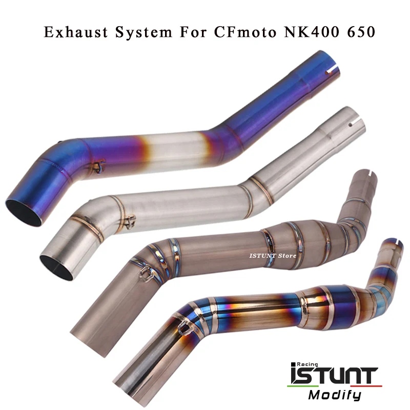 Слипоны для выхлопной системы мотоцикла CFmoto NK400 650NK 400 nk 650 модифицированный