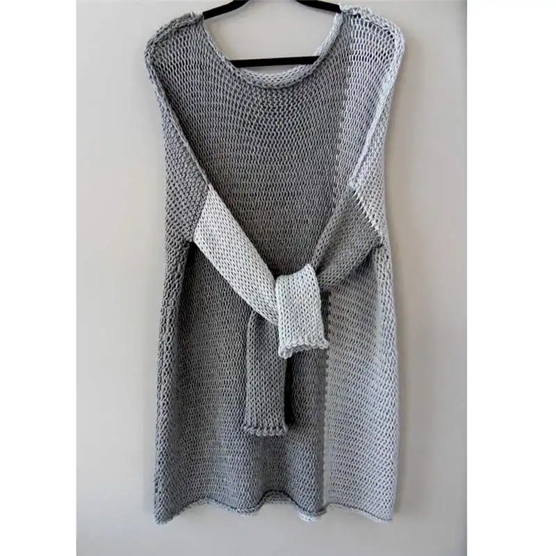 

Женский Повседневный свободный тонкий свитер с длинным рукавом, Осенний Женский пуловер, топы