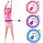 Регулируемый умный спортивный Hoelahoep с 24 узлами, легкий обруч Buiktrainer, волшебный массажный Rngs Ula портативное фитнес-оборудование