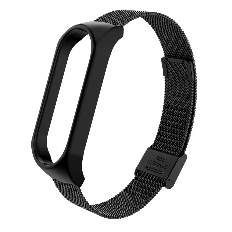 Браслет из нержавеющей стали для Xiaomi Mi Band 3 4 5 6 | Электроника