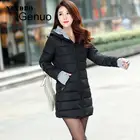 Женская длинная куртка-пуховик оверсайз, теплая Ультралегкая Зимняя парка-пуховик для осени и зимы, 2020