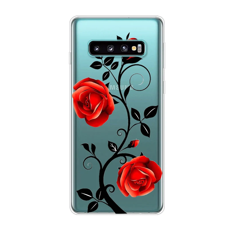 Для samsung Galaxy S10 Plus чехол s 10 Lite S10E E мягкая задняя крышка из ТПУ для Galaxy S10 S10Plus силиконовый чехол для телефона s Coque S10Lite - Цвет: 58