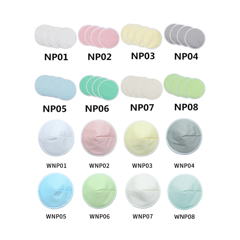 

[Mumsbest] 16pcs/8sets Reusable Menstrual Pads Nipple Pads Breast Feeding Bowl-shaped Nursing Pads Breast feeding Anti-overflow