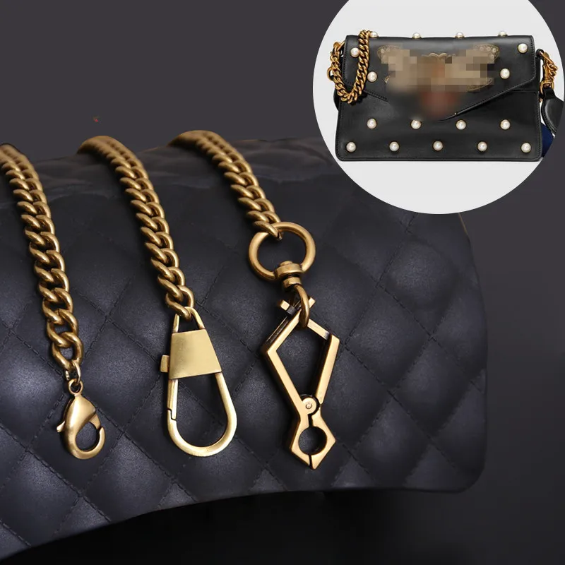 

HandBag Parts & Accessories Brand Bee Women Bag Strap Obag Cross Body Copper Chains Bolsos Asas Pasek Do Torebki