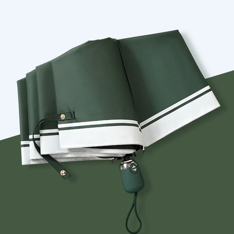 Складной женский зонт в скандинавском стиле ручной автоматический для мужчин