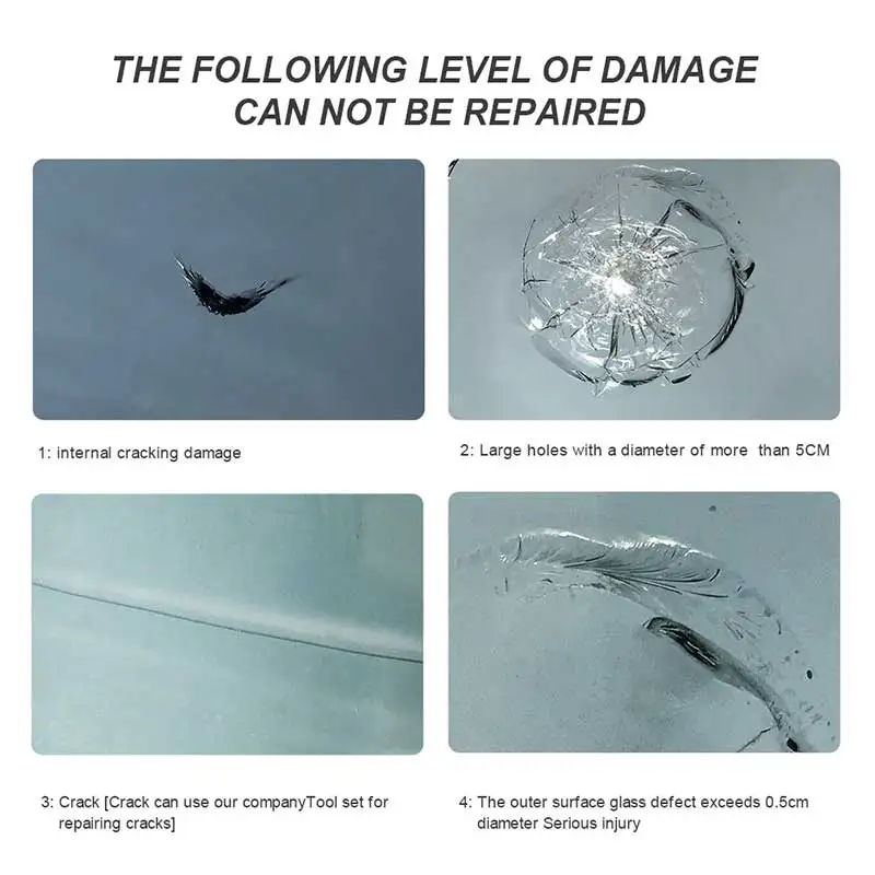 Набор для ремонта лобового стекла автомобиля набор полировки автомобильных