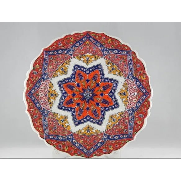 Английская настенная тарелка ручной работы | Дом и сад