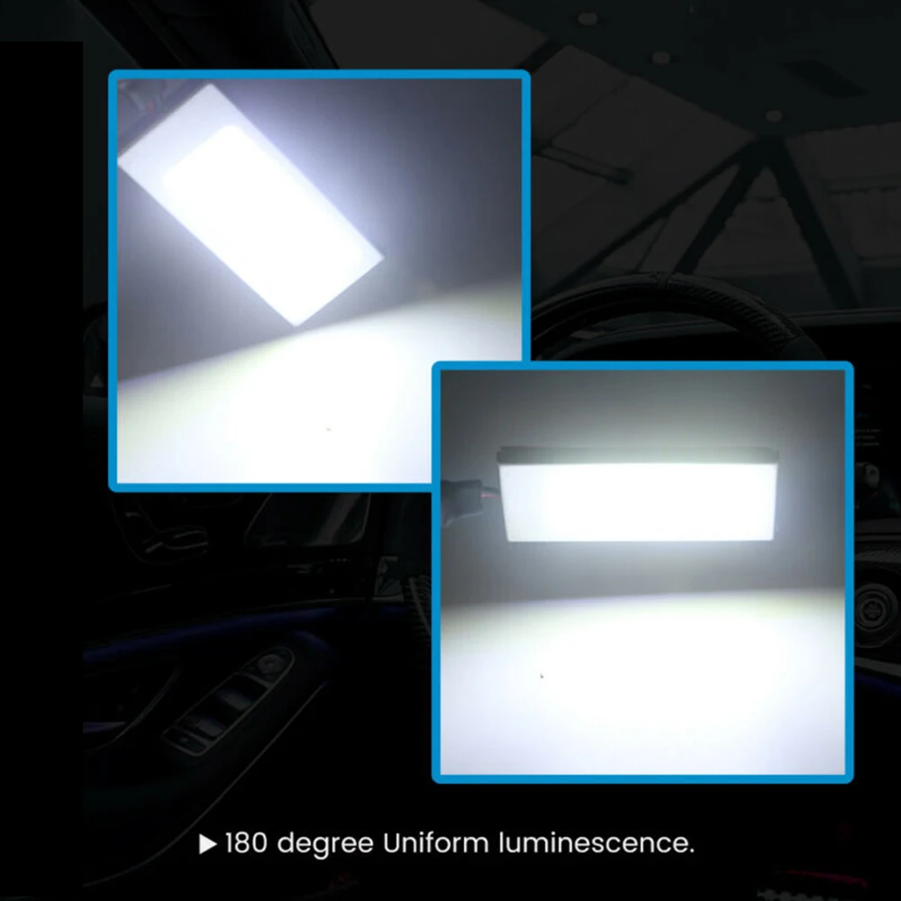 

Practical Lights Car Dome COB 36SMD LED Interior Truck Panel T10 BA9S Festoon New 2020