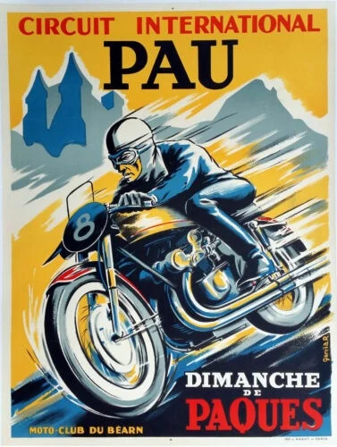 

Circut International Pau Metal 20X30 Tin Sign Poster Wall Plaque