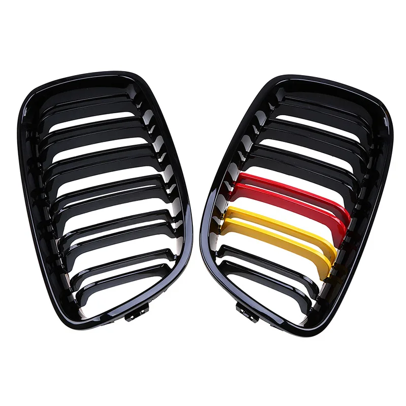 2 шт. для BMW F20 F21 1 серия 2011 2012 2013 2014 Передняя почечная решетка гриля автомобильные
