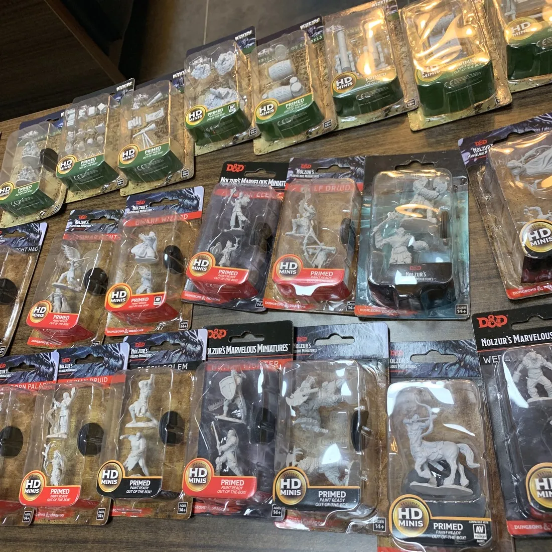 Лот орки Рыцари голиат варвар эльф волшебник двард миниатюры подземелья нолзур