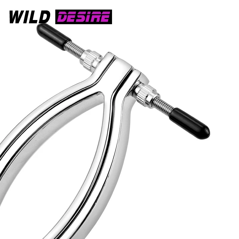 Металлическая Регулируемая Вагина зажимы для половых губ зажим киски женщин