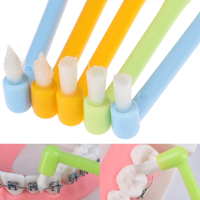 

1pc Cleaning Interdental Brush Soft Bristles Orthodontic Braces Toothbrush Dental Floss Care Oral Care Cleaning Tooth Tool