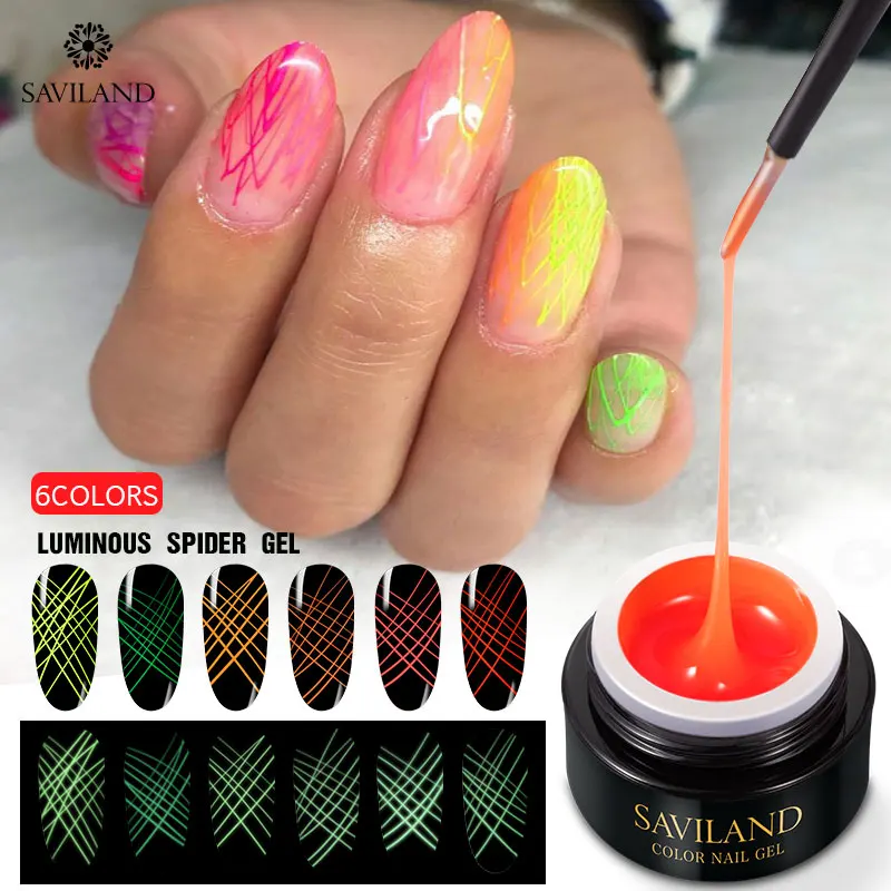 Мощный светящийся Гель лак для рисования 6 мл|Гель ногтей| |