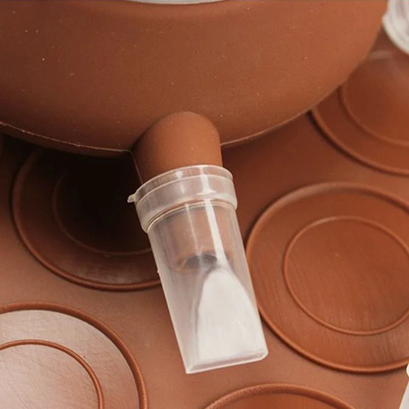 Силиконовый горшок для печенья &quotмакарон&quot 5 насадок выпечки набор