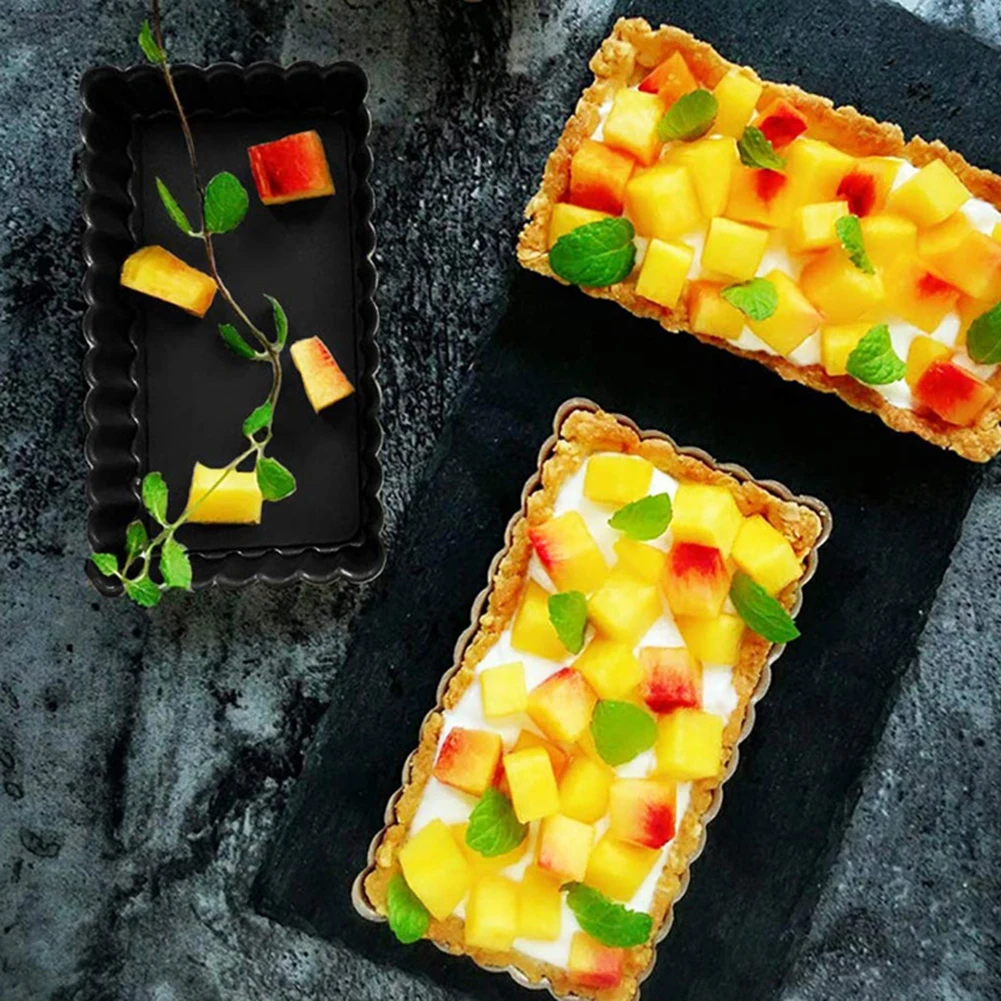 14inch Wavy Rectangle Non Stick Pie Toast Bread Maker Mould Cake Pan Baking Tool |