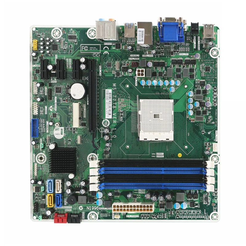 

Для HP Pavilion 5000 б/у материнская плата для настольного компьютера, модель 696333-001, разъем FM2 DDR3, оригинальная материнская плата 100% протестирована