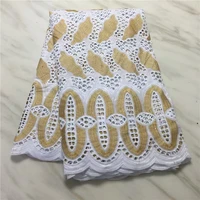 african cotton lace fabric 2022 high quality lace swiss voile lace fabric with stones nigerian dry lace fabrics sewing m4870