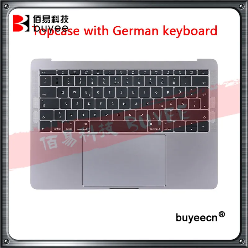 Для Macbook Pro retina 1" A1708 Упор для рук Топ чехол US UK RU FR ES AR Клавиатура трекпад A1713 батарея Топ чехол сборка