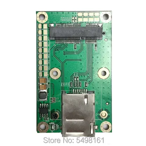 Промышленный мини адаптер PCIe для USB 4G LTE двойной разъем 2 0 4Pin PH2.0 с двумя слотами sim