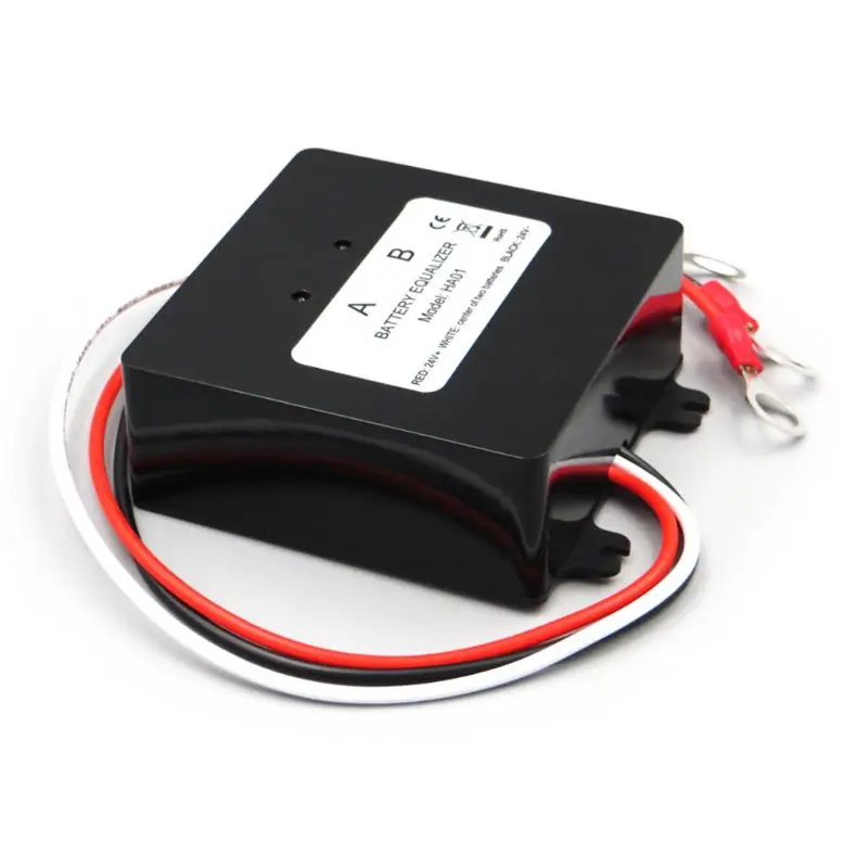 12/24V Lead Acid Battery Charger Regulator HA01 Batteries Voltage Equalizer Balancer Connector for Solar Panels Cell System |