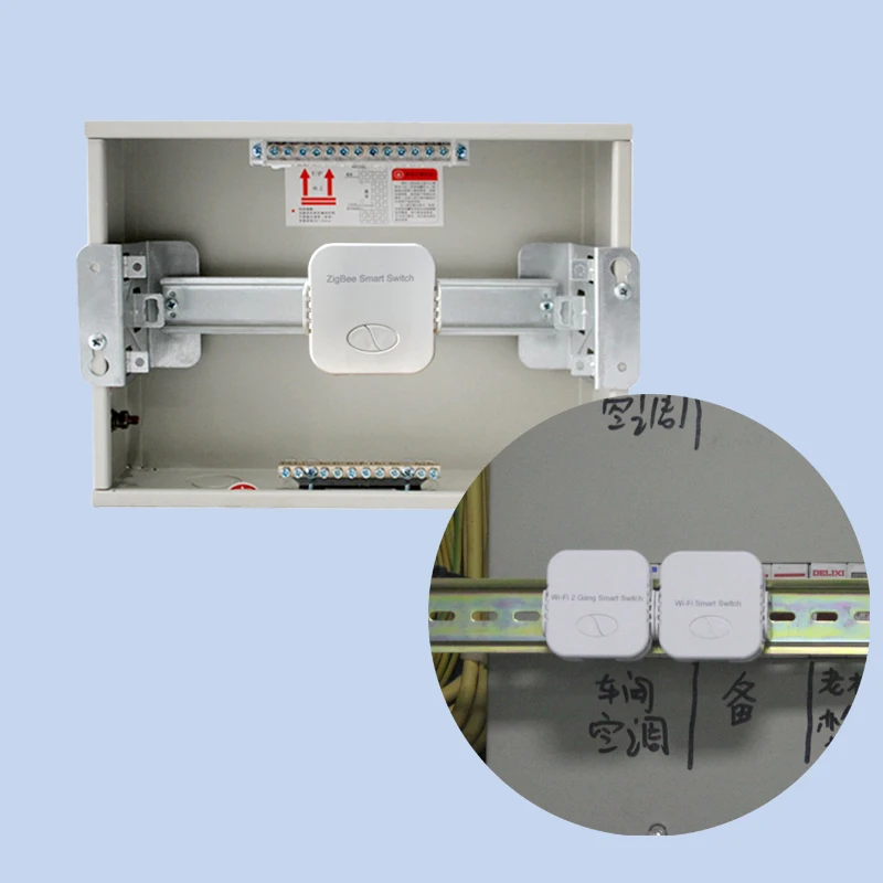 Умный переключатель ZigBee Tuya 1 позиционный релейный модуль с голосовым управлением