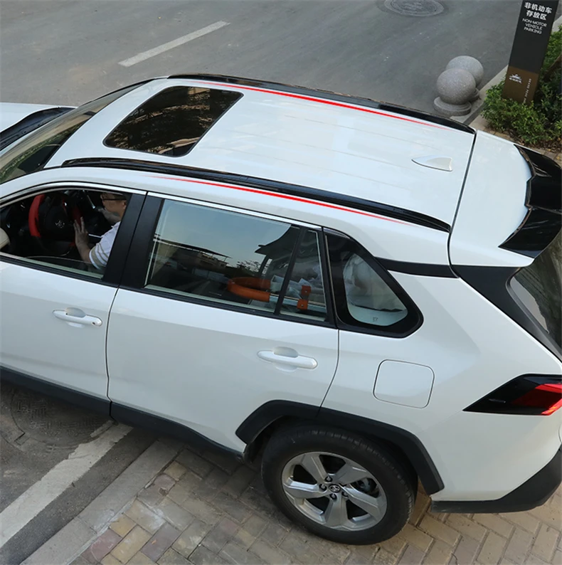Багажник на крышу из алюминиевого сплава для Toyota RAV4 RAV-4 2019 2020 2021 рейки багажники