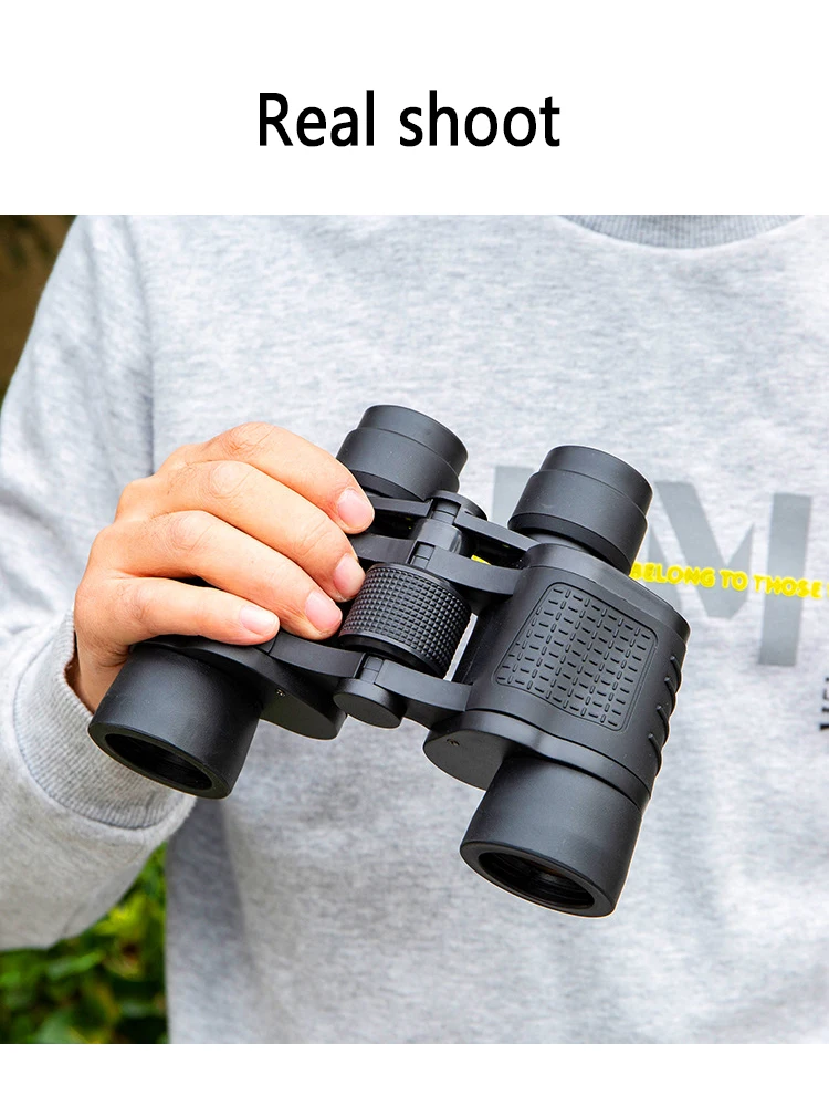 

80x80 Binoculars Professional Powerful Telescope High Magnification Long Range HD LLL Night Vision Waterproof Portable Hunting