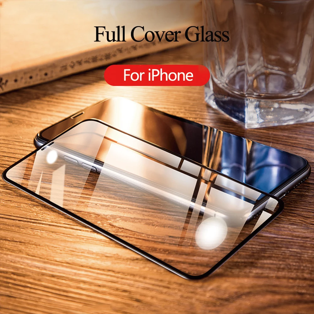 Закаленное стекло для iPhone 11 Pro Max Защита экрана Xs 7 8 Plus защитное пленка XS XR X 6