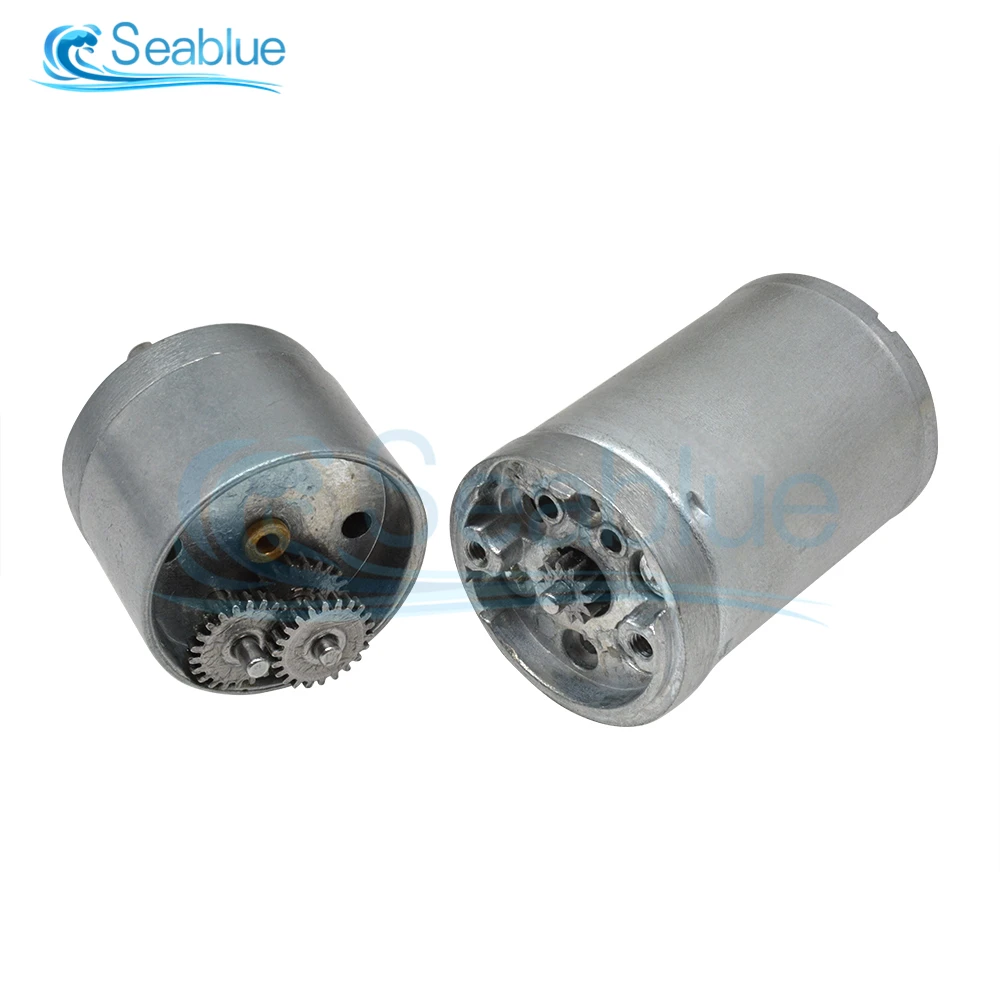 Миниатюрный редукторный электродвигатель с металлической шестерней постоянный