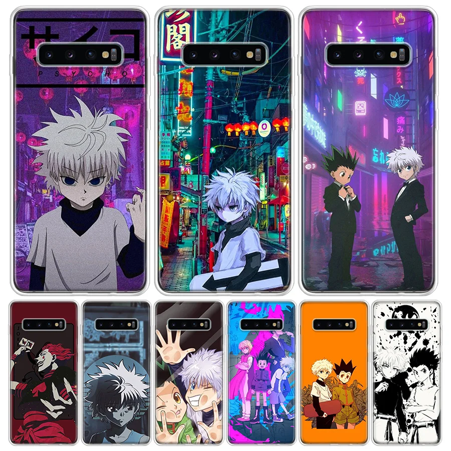 Аниме Hunter x охотников чехол для телефона Samsung Galaxy A50 A70 A30S A51 A71 A10 A20E A40 A90 A20S M30S A6 A7 A8 A9