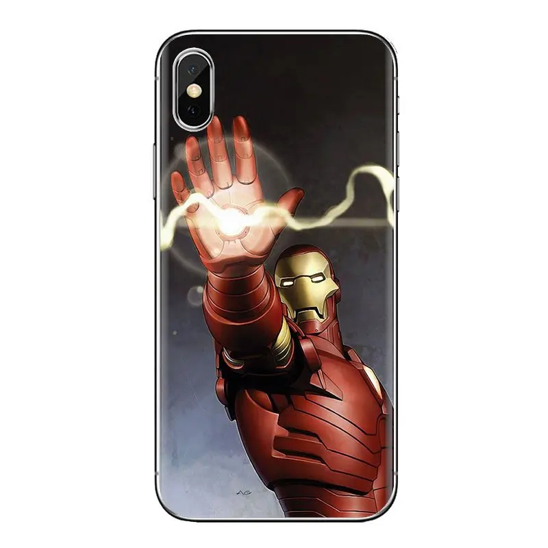 For LG Spirit Motorola Moto X4 E4 E5 G5 G5S G6 Z Z2 Z3 G2 G3 C Play Plus Mini Soft Bag Case Iron Man Robert Downey Jr Tony Super |