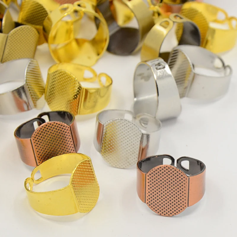 200 шт./лот Размер 6 (16 5 мм) латунные запонки плоское кольцо кольца основания детали