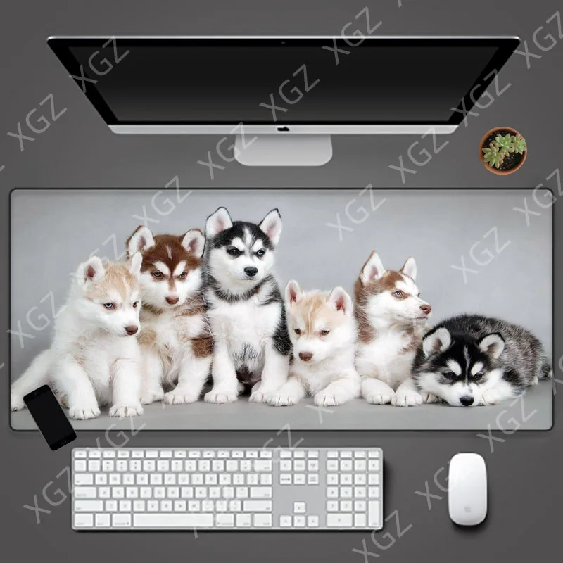 

YuzuoanXL Cute Animal Puppy Large Gaming Mouse Pad Hot-selling Home Office Desk Pad Promotional Large Waterproof Easy-to-use Pad