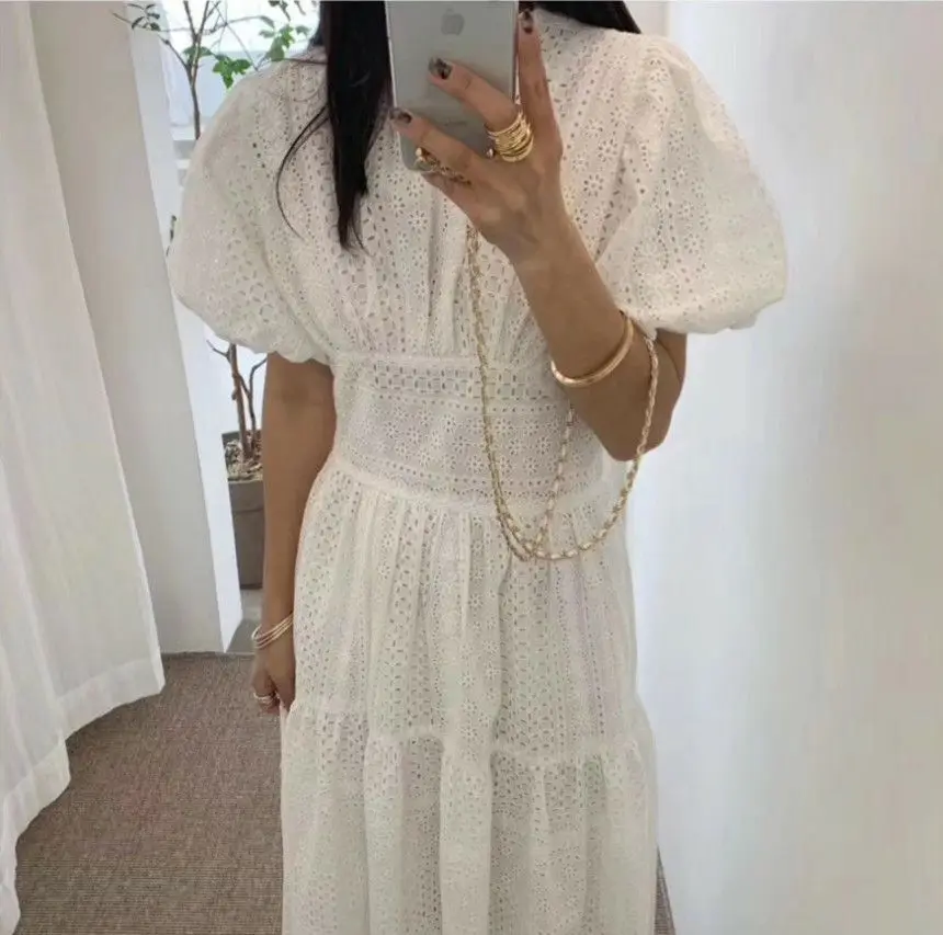 

VICONE Bud silk dress
